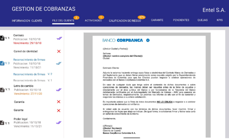 Gestión de Cobranzas